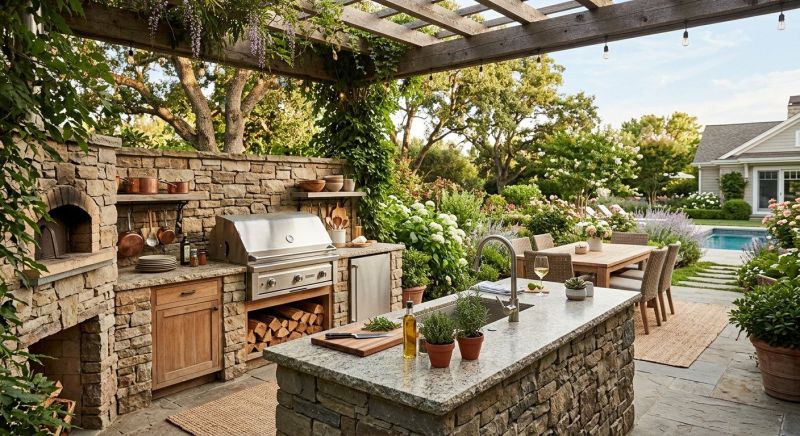 Outdoor Kitchen Construction in Napa, CA