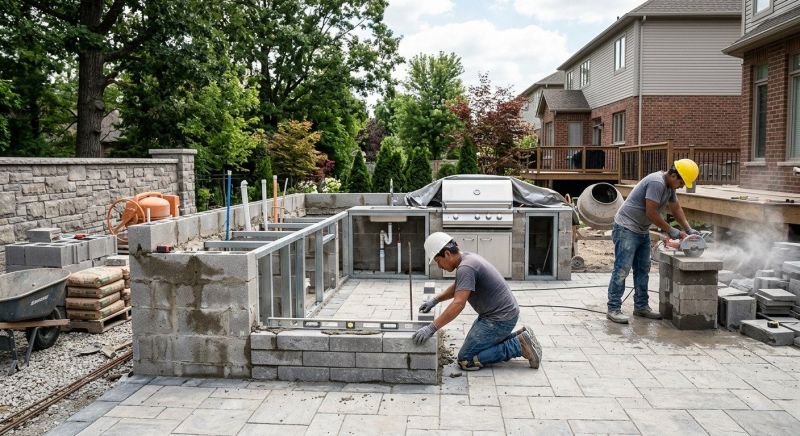 Outdoor Kitchen Renovation in Napa, CA